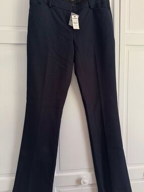 Express Blue Textured  Dress Pants, Express Columnist Trousers, Express Pants